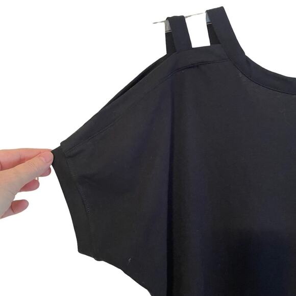 Fabletics‎ Black Britta Tee XS Size 4 - Picture 6 of 13